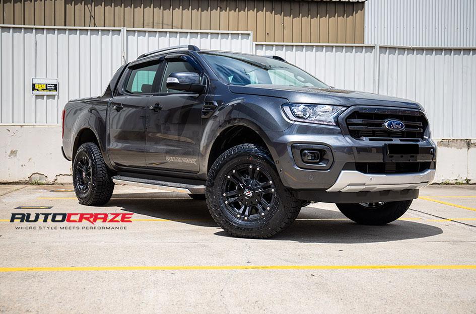FORD RANGER MONSTER XD 2 MATTE BLACK